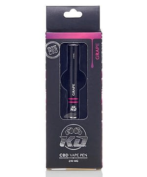 Knockout Grape CBD Vape Pen starter Kit